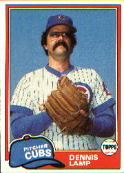 1981 Topps Baseball Cards      331     Dennis Lamp